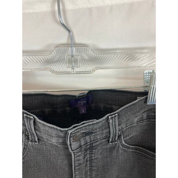 NYDJ Skinny Midrise Washed Black Jeans size 2 - Picture 2 of 4